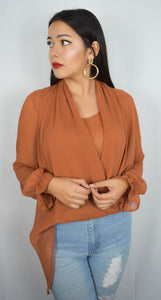 Layered Up High Low Asymmetrical Top