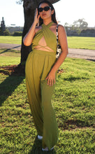 Load image into Gallery viewer, Lime Green Pant Set