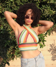 Load image into Gallery viewer, Tropicalia Knit Halter top