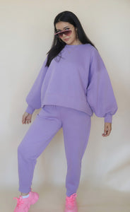 Luxe Sweatshirt  Lavender