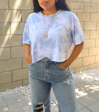 Load image into Gallery viewer, Lavish Sky Tie Dye Cropped T-Shirt